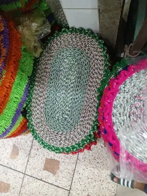 Picture of Paposh 4 Pics Multicolor Door Mat/Floor Mat/Entryway Rug/ Paposh for Indoor & Outdoor use