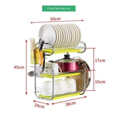 Picture of Premium Quality 3 layer kitchen rack