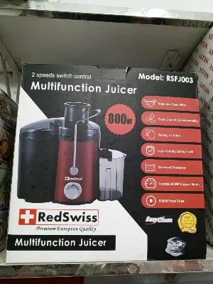 Picture of RedSwiss Multifunction Juicer RSFJ-003(Red)