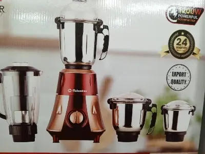 Picture of Mahendra mixer grinder 1200 watt(Red)