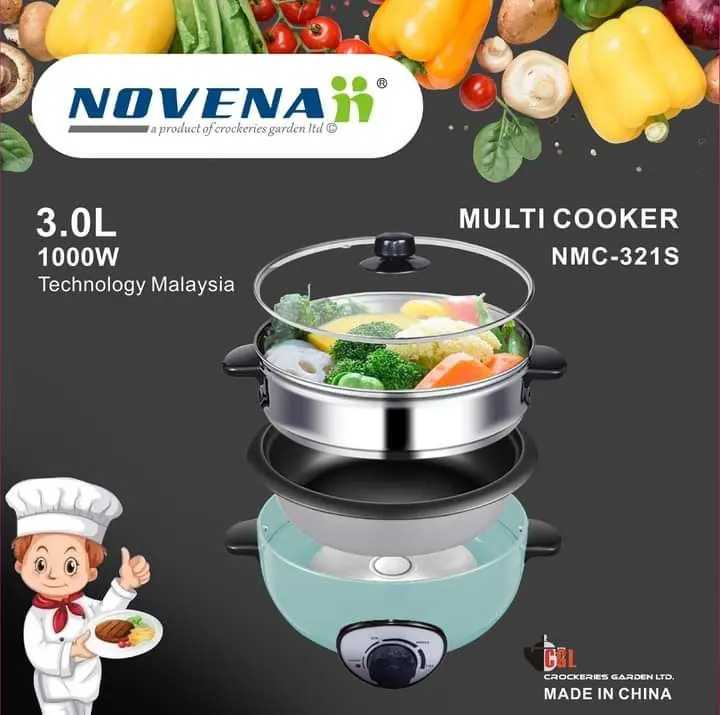 Picture of Novena Multi Cooker NMC-322S (4.0 L / 1300 W(Blue)
