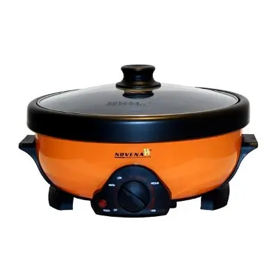 Picture of Novenaii Multi Cooker (Model NMC-223) — 5.5 L / 1500 W (Double Pot)(Orange)