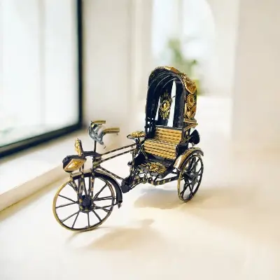 Picture of Pitol Rikshaw Showpieces(Gold)