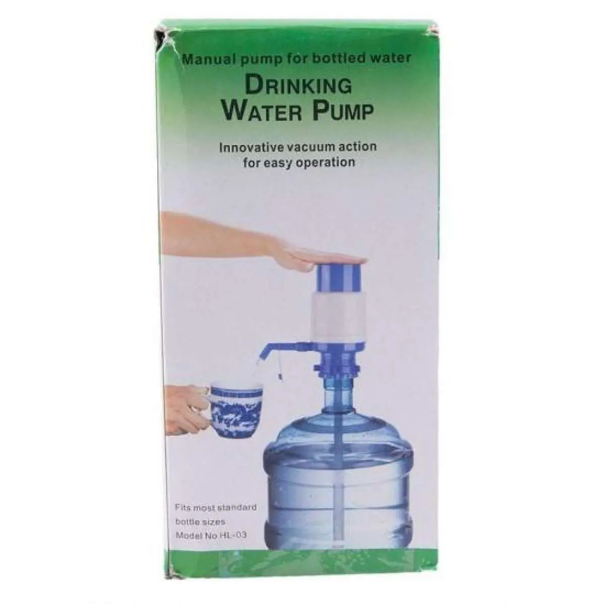 Picture of Manual Water Pump For 19 Liter Cans Large Bottle Water Pump Dispenser(Blue)