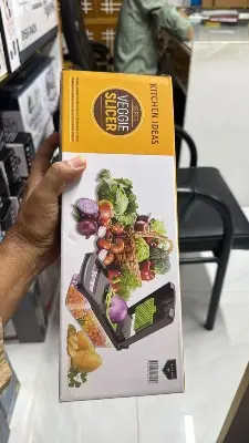 Picture of Vegetable Fruit Slicer Grater Cutter Peeler Multifunctional Potato Peeler Carrot Grater Drain Basket New Kitchen Tool-(Black)