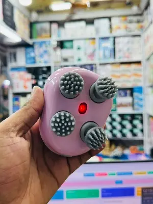 Picture of Smart Head Massager Electric Scalp Massager Relieve Pressure And Promote Blood Circulation Hair Growth Electric Massager(Pink)