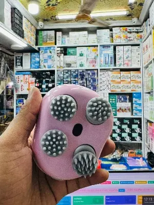 Picture of Smart Head Massager Electric Scalp Massager Relieve Pressure And Promote Blood Circulation Hair Growth Electric Massager(Pink)