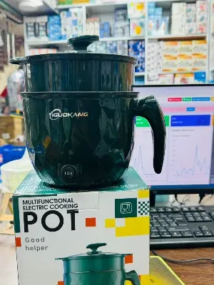 Picture of Multifunctional Mini Electric Rice Cooker Hotpot Cooking Pot 1.8 L Non-stick