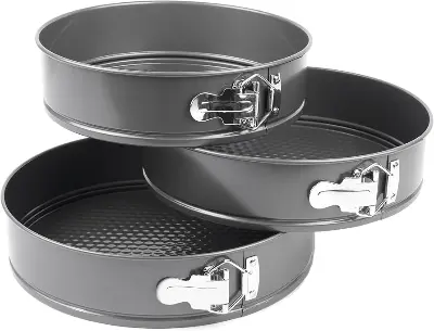 Picture of 3pc Non Stick Cake Mould 24/26/28cm(Black)