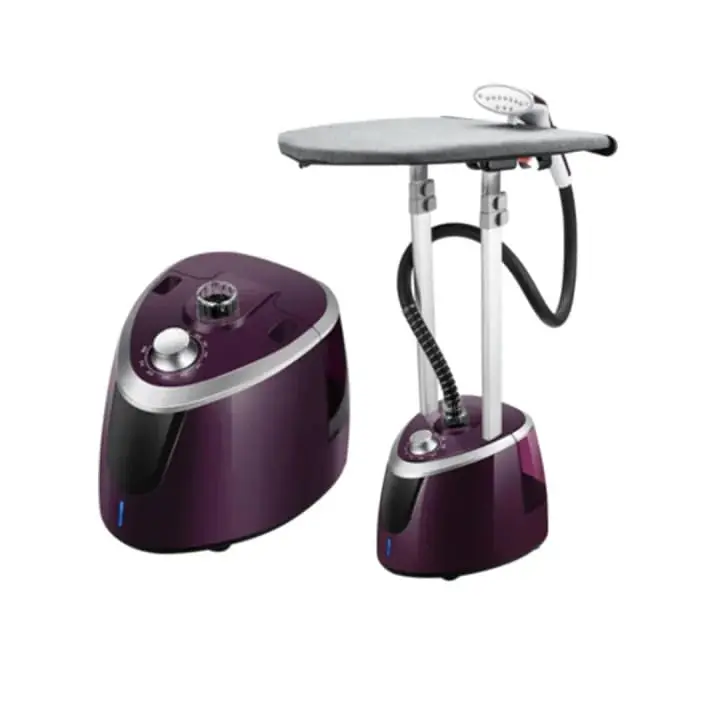 Picture of Miyako Steam Iron Vertical Steam Steamer for Clothes, 1950W Telescopic Double Posts Steamer for Commercial Home