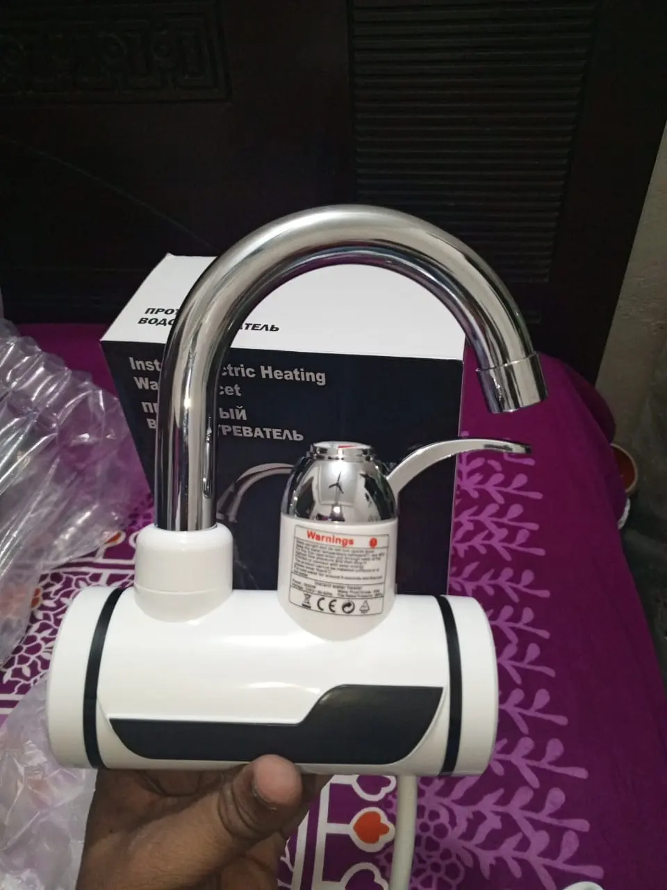Picture of Instant Electric Heating Water Faucet 2 in 1 MODEL(RX-008-1) as per picture