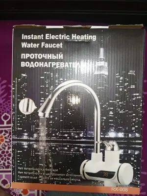 Picture of Instant Electric Heating Water Faucet 2 in 1 MODEL(RX-008-1) as per picture