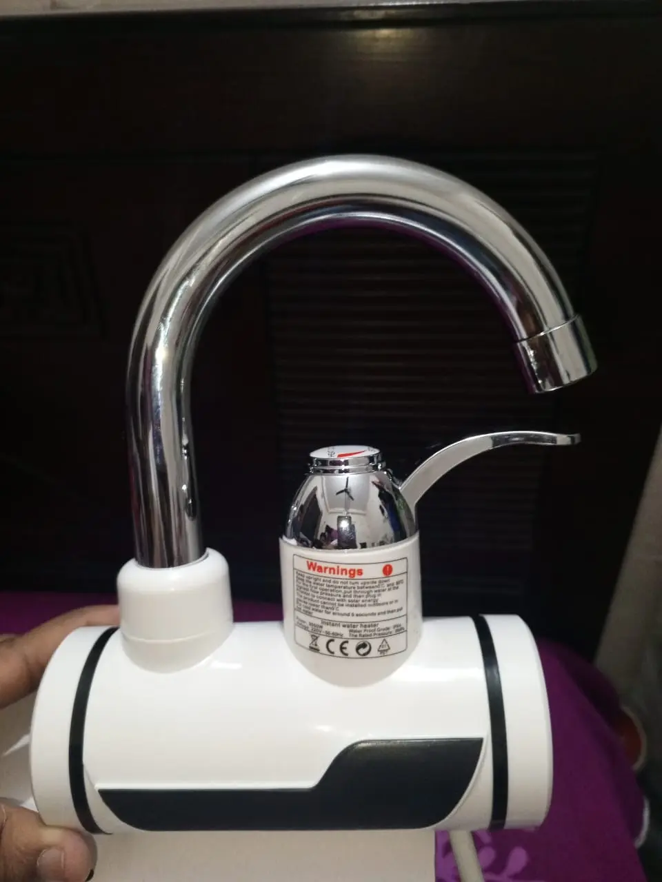 Picture of Instant Electric Heating Water Faucet 2 in 1 MODEL(RX-008-1) as per picture