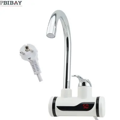 Picture of Instant Electric Heating Water Faucet for Bathroom Wall - RX-001(White)