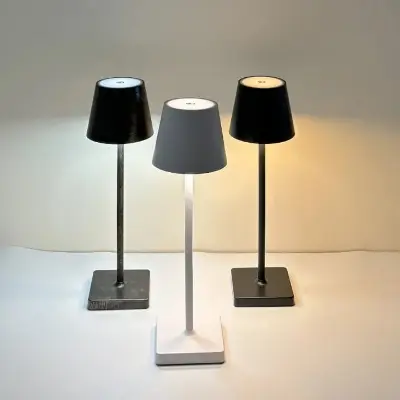 Picture of Movable LED Ambiance Night Light Bar Clubs Restaurant Wireless Decor Table Lamp Study Office Touch Desk Lamp USB Rechargeable