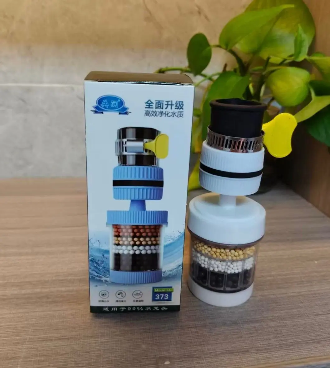 Picture of 1 pcs 6 Layers Faucet Water Purifier Nozzle Coconut Charcoal Medical Stone Kitchen Accessories Home Water Filter