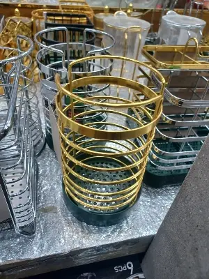 Picture of Hanging Cutlery Holder Drainer Chopsticks Spoon Fork Storage Rack Kitchen Tools