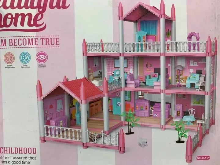 Picture of Beautiful Home Doll House For girls(Pink)