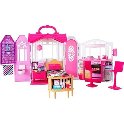 Picture of Barbie Glam Getaway House Playset For Kids- CHF54