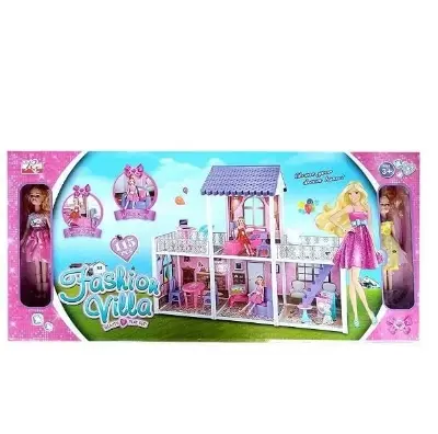 Picture of Barbie Fashion doll house beautiful play set