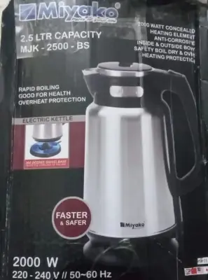 Picture of Miyako 2.5 Liter Electric Kettle MJK-2500 BS
