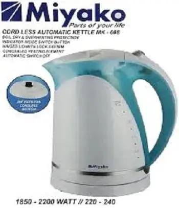 Picture of Miyako Water heater/ Automatic Electric Kettle 2 Liter / 2.2 Liter