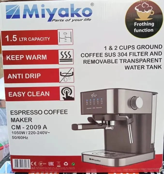 Picture of Miyako Espresso Coffee Maker CM-2009 A