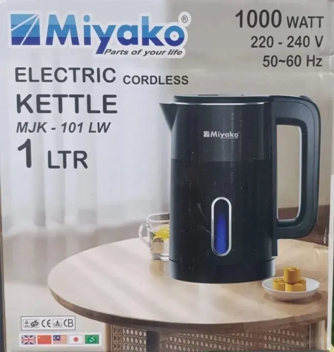 Picture of Miyako Automatic Electric Kettle 1 Ltr. MJK-101 / MJK-2409 / MK-10