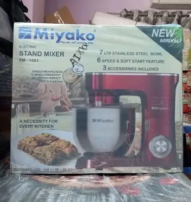 Picture of Miyako Stand Mixer 7 Ltr SM-1551 RED(Red)