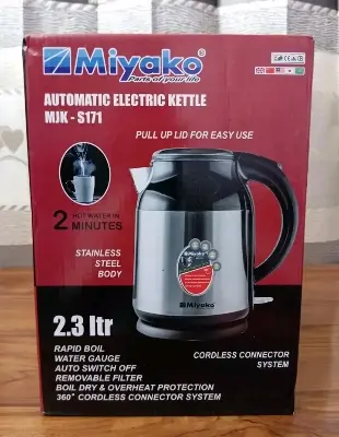 Picture of Miyako Automatic Electric Kettle 2.3 Liter MJK-S171 Made in Malaysia