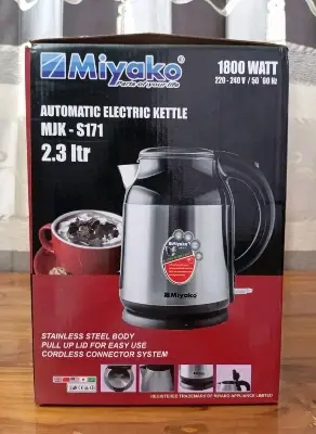 Picture of Miyako Automatic Electric Kettle 2.3 Liter MJK-S171 Made in Malaysia