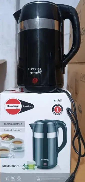 Picture of Electric Kettle Hawkins 2.5L MC/D-3636H - Quick and Convenient Hot Water Anytime(Black)