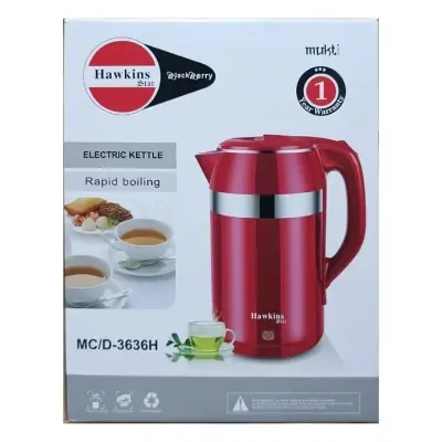 Picture of Electric Kettle Hawkins 2.5L MC/D-3636H - Quick and Convenient Hot Water Anytime(Black)