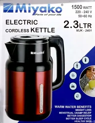 Picture of Miyako 2.3 Liter Electric Kettle MJK-2401(Red)