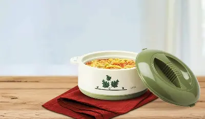 Picture of Milton Orchid Stainless Steel Casserole 17500ML(Green)