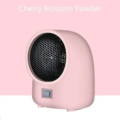 Picture of Mini Electric Air Heater Powerful Warm Blower Fast Heater Fan Desktop Electric Heater for Home Student, White EU Plug