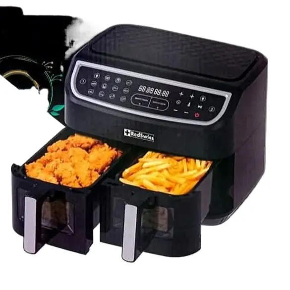 Picture of RedSwiss Dual Basket Air Fryer RSAF-101(Black)