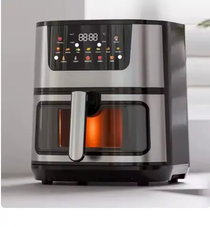 Picture of Redswiss Air Fryer Glass Window 9.5 Ltr-RSAF-0951(Black)