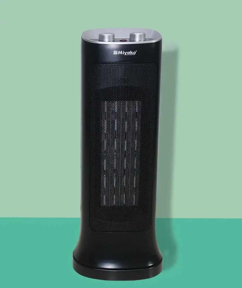 Picture of MIYAKO ELECTRIC ROOM HEATER (PTC-159 B) Moving Room Heater(Black)