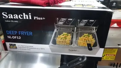 Picture of Commercial grade electric deep fryer.(Black)