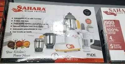 Picture of Sahara Pride 750W 4-in-1 mixer grinder and blender.