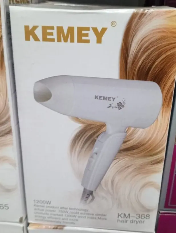 Picture of Kemey KM 368 হেয়ার ড্রায়ার ...(White)