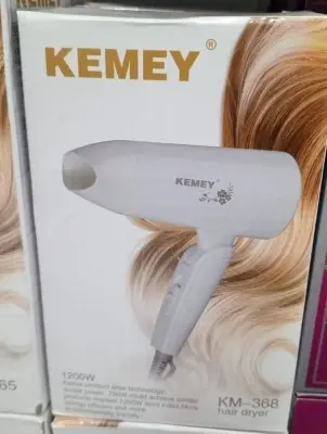 Picture of Kemey KM 368 হেয়ার ড্রায়ার ...(White)
