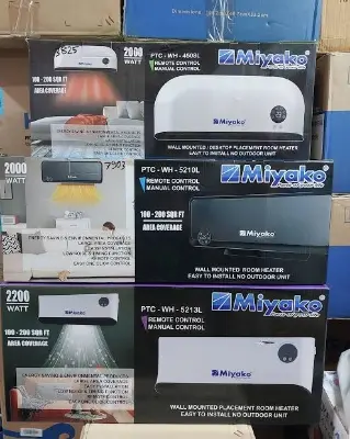Picture of Miyako wall type remote controled Room Heater (PTC-WH-4508L)