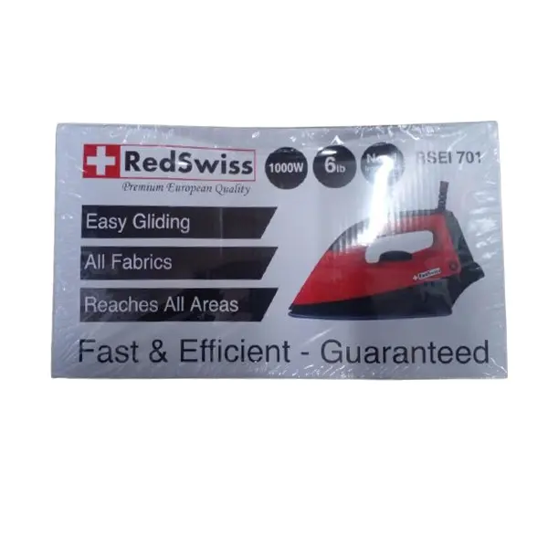 Picture of RedSwiss RSEI 701 electric dry iron.