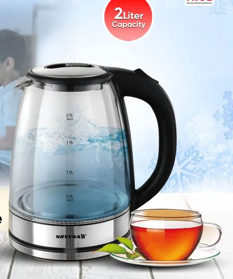 Picture of Novena Electric Glass Kettle (Model: NK-47G)
