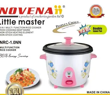 Picture of Novena Double Pot Cute Shape Rice cooker NRC-1.0NN -1 Liter
