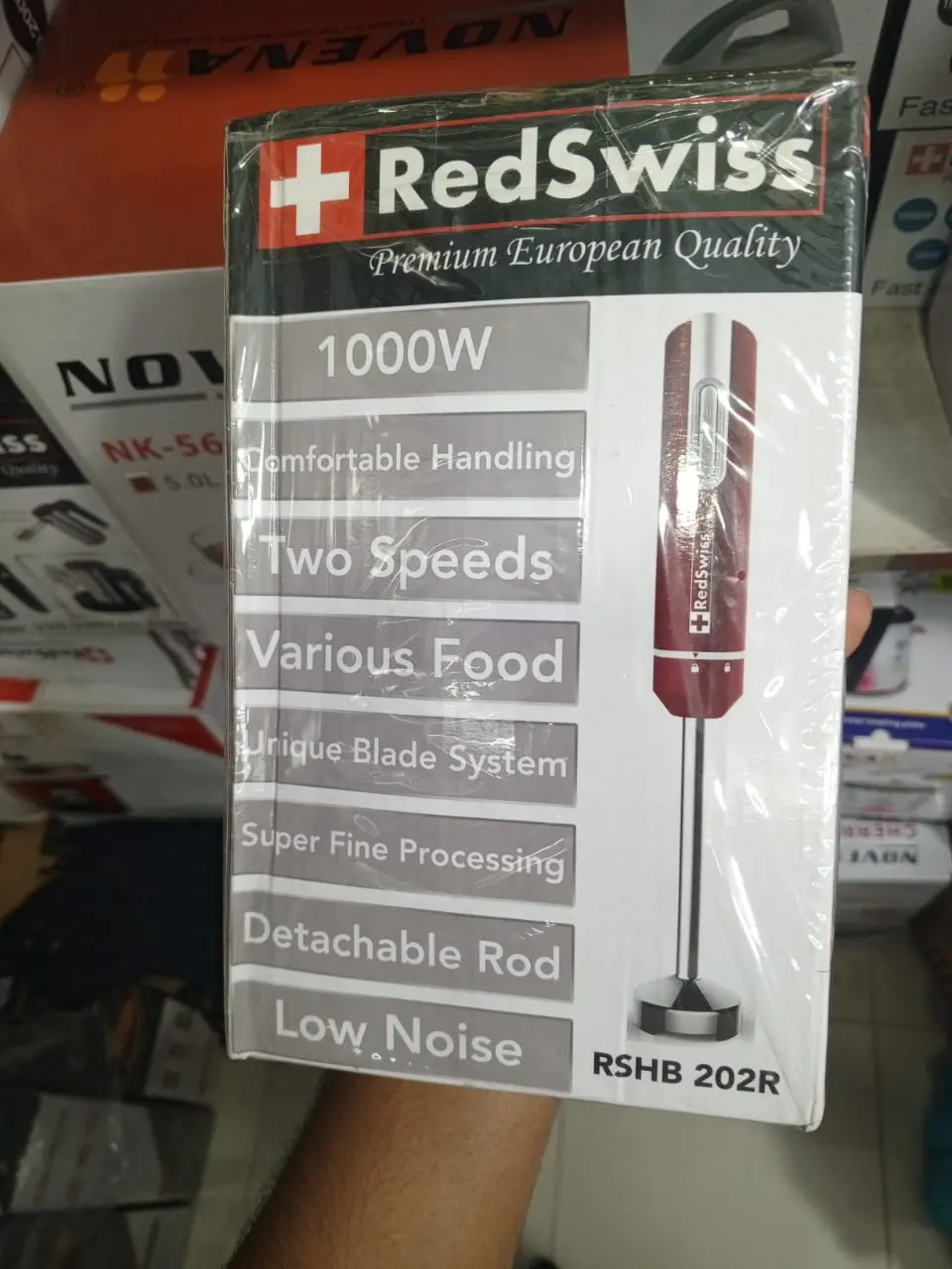 Picture of RedSwiss Hand Blender RSHB 202 B/R