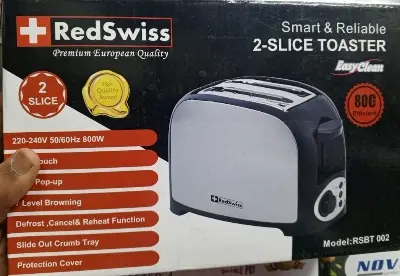 Picture of RedSwiss 2-Slice Toaster, Model: RSBT 002