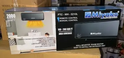 Picture of Miyako PTC-WH-5210L wall-mounted room heater.